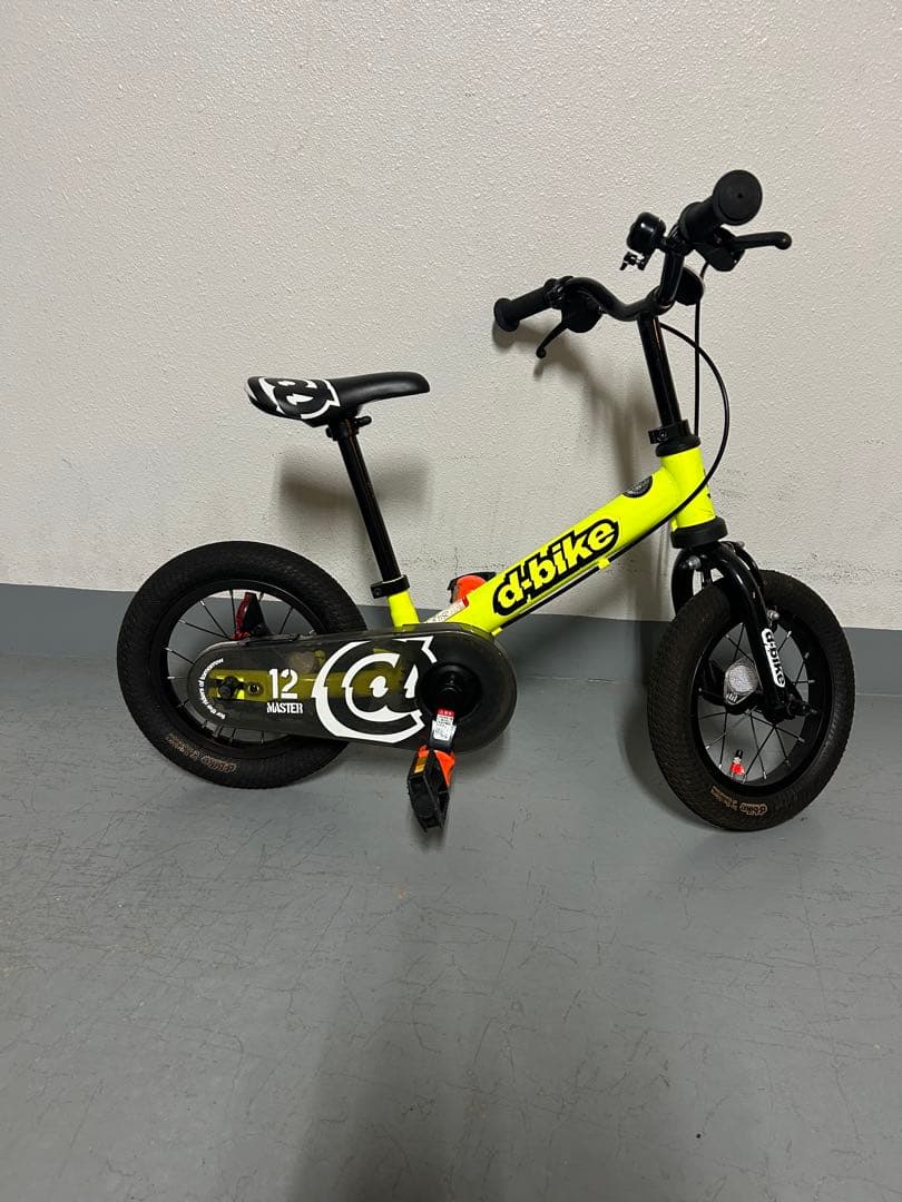 d.bike 幼児用自転車 イエロー　12インチ　Master
