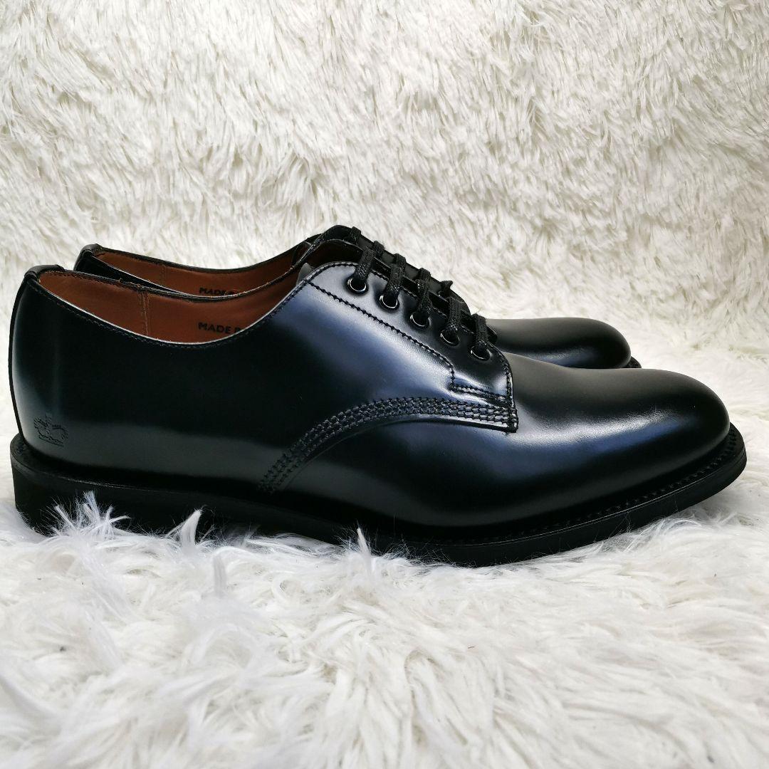 【極美品】SANDERS　サンダース　ミリタリーオフィサー　2246　UK5.5