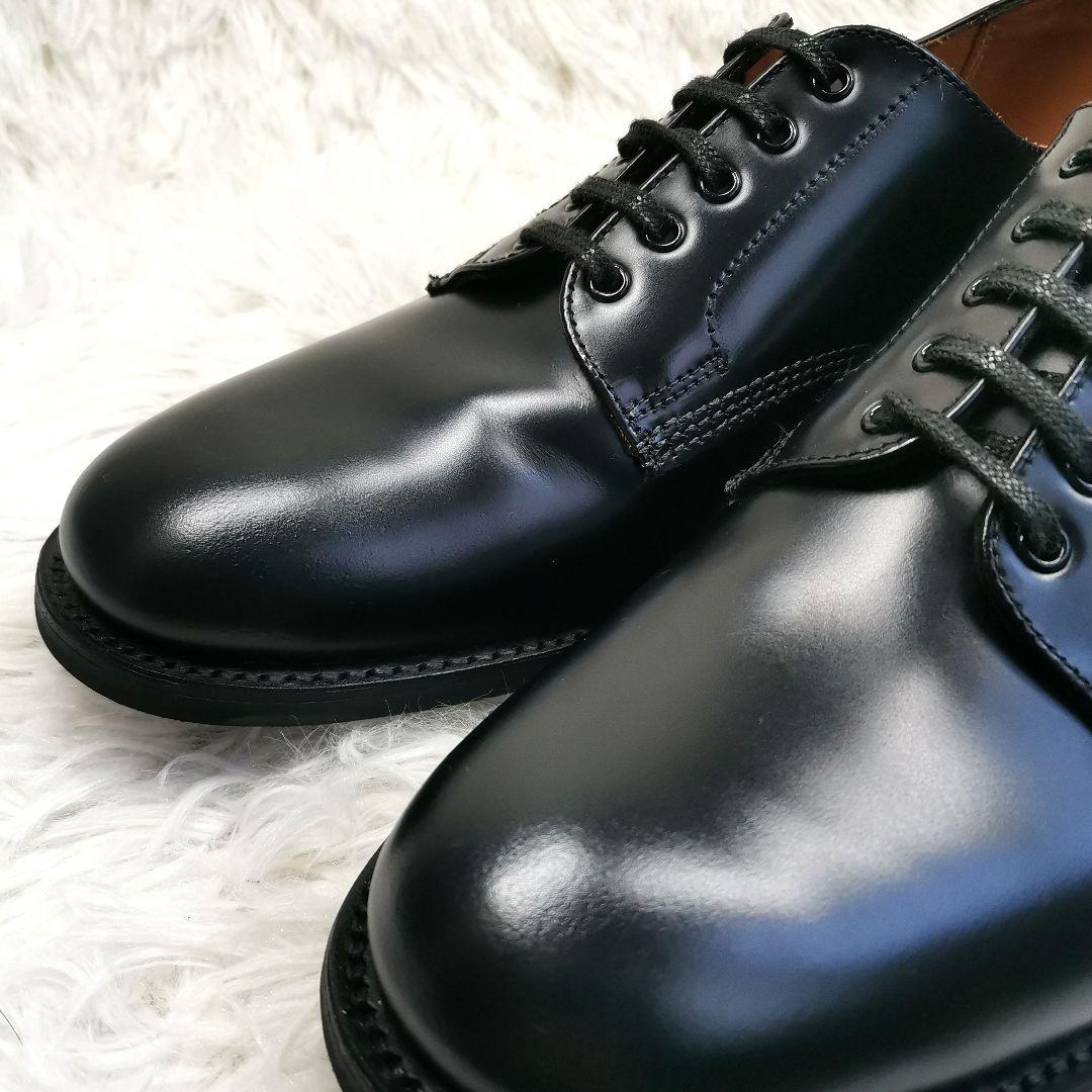 【極美品】SANDERS　サンダース　ミリタリーオフィサー　2246　UK5.5