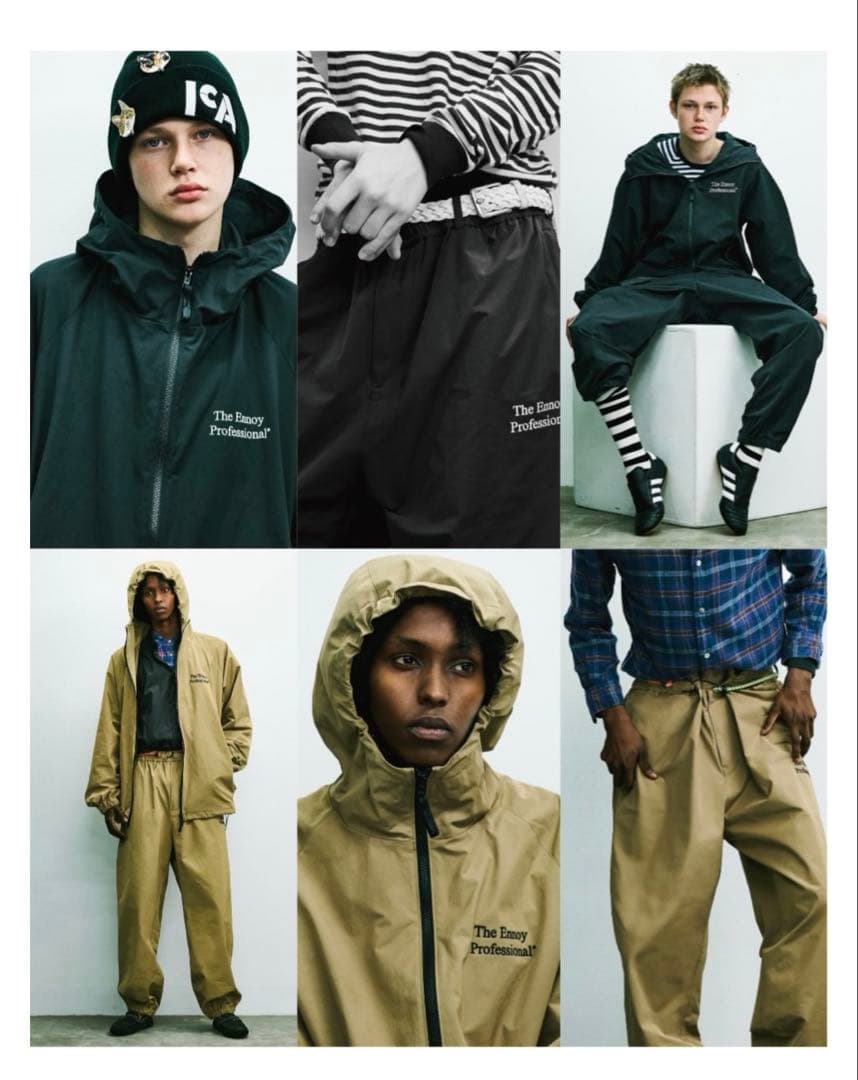 ENNOY スタイリスト私物 シャカテック ナイロンパンツのみ