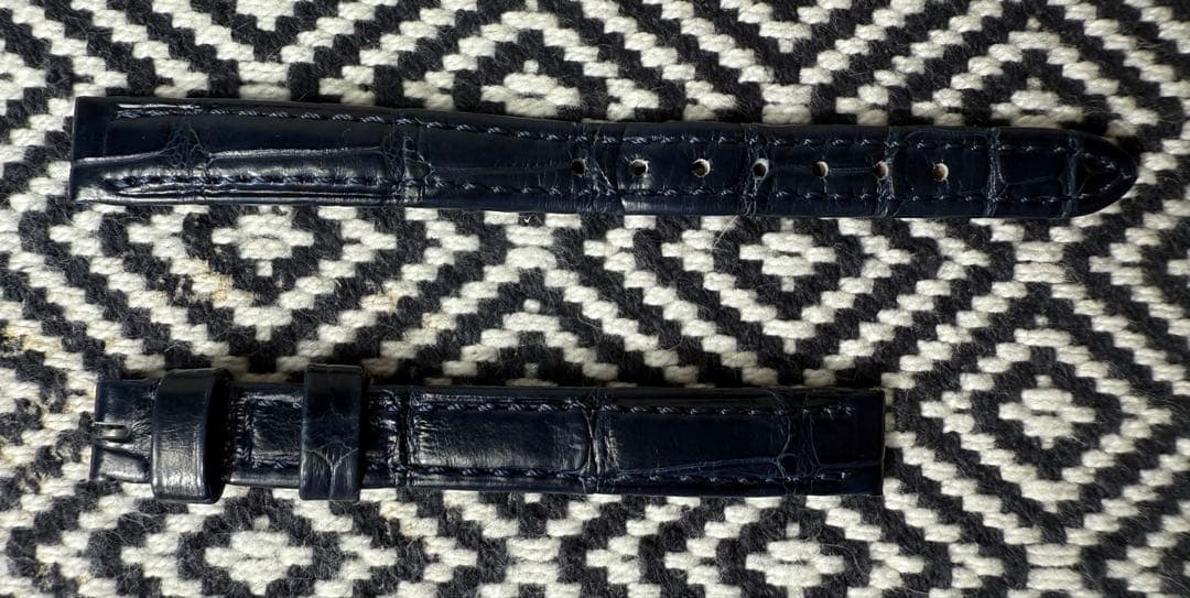 【新品】Cartier 純正時計替えベルト AXD KD5PAP13 ブラック系