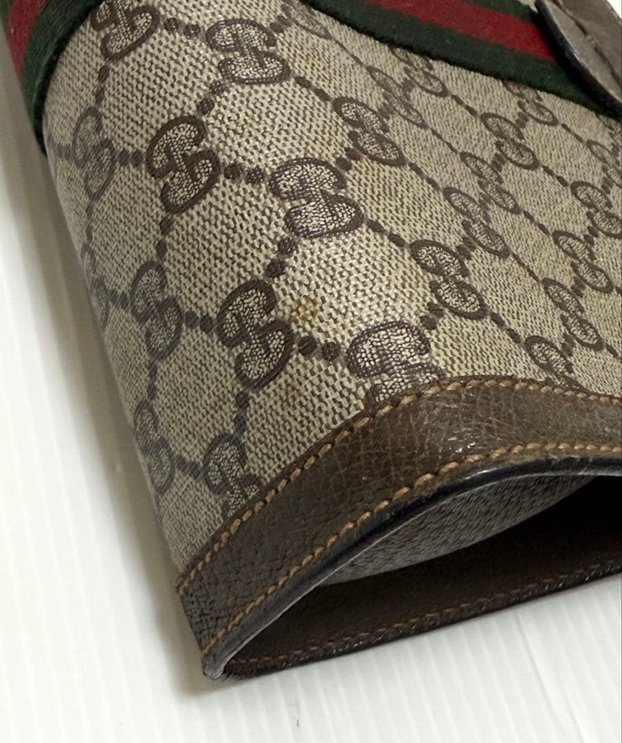 a*i様 正規品保証♪ GUCCI GGキャンバス クラッチバッグ グッチ ポー