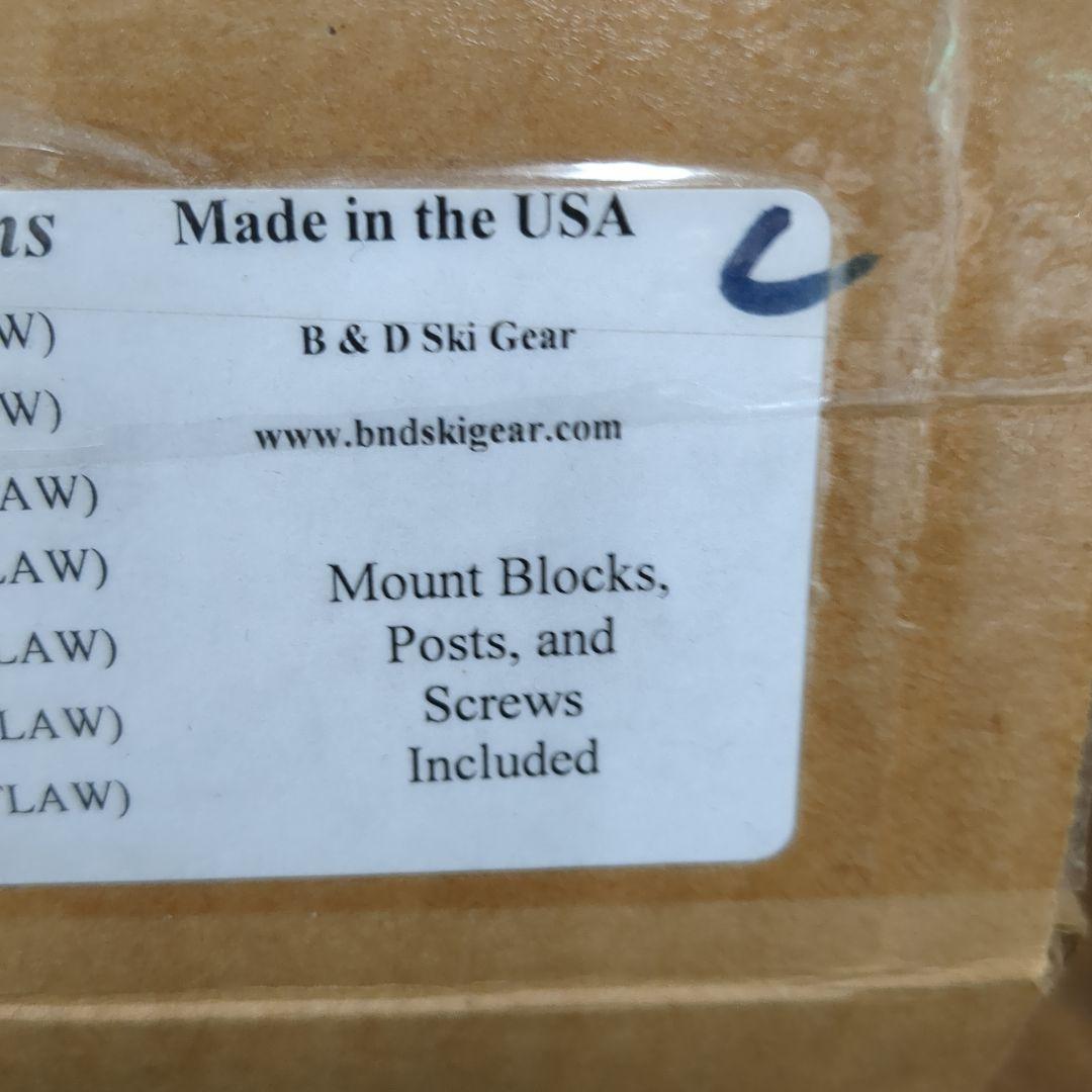 22デザイン　OWTLAWクランポン110mm　ワンセット