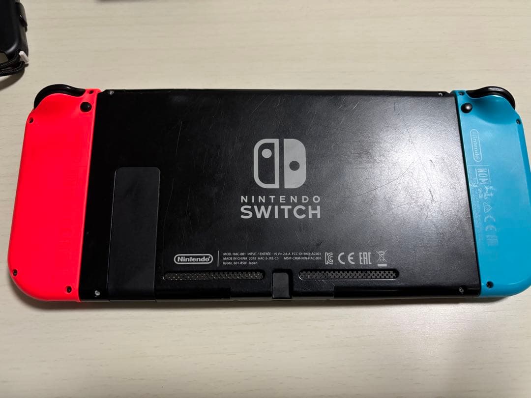 Nintendo Switch 本体 ジョイコン4つ (ジャンク品)