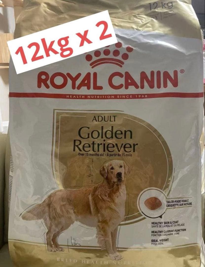  CANIN ゴールデンレトリバー 12kg2袋