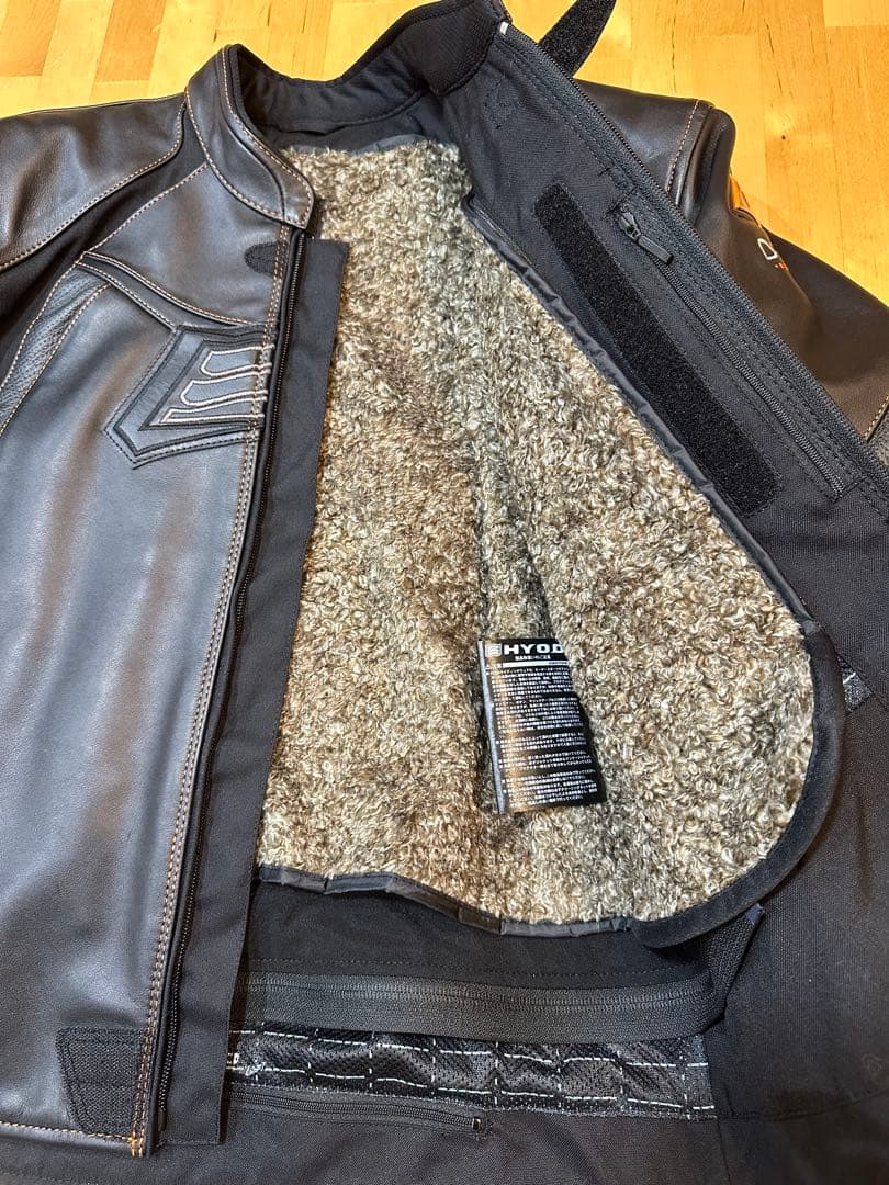 ケ*ン様 【新品未使用】HYOD 秋冬レザージャケット MINERVA 黒（M）
