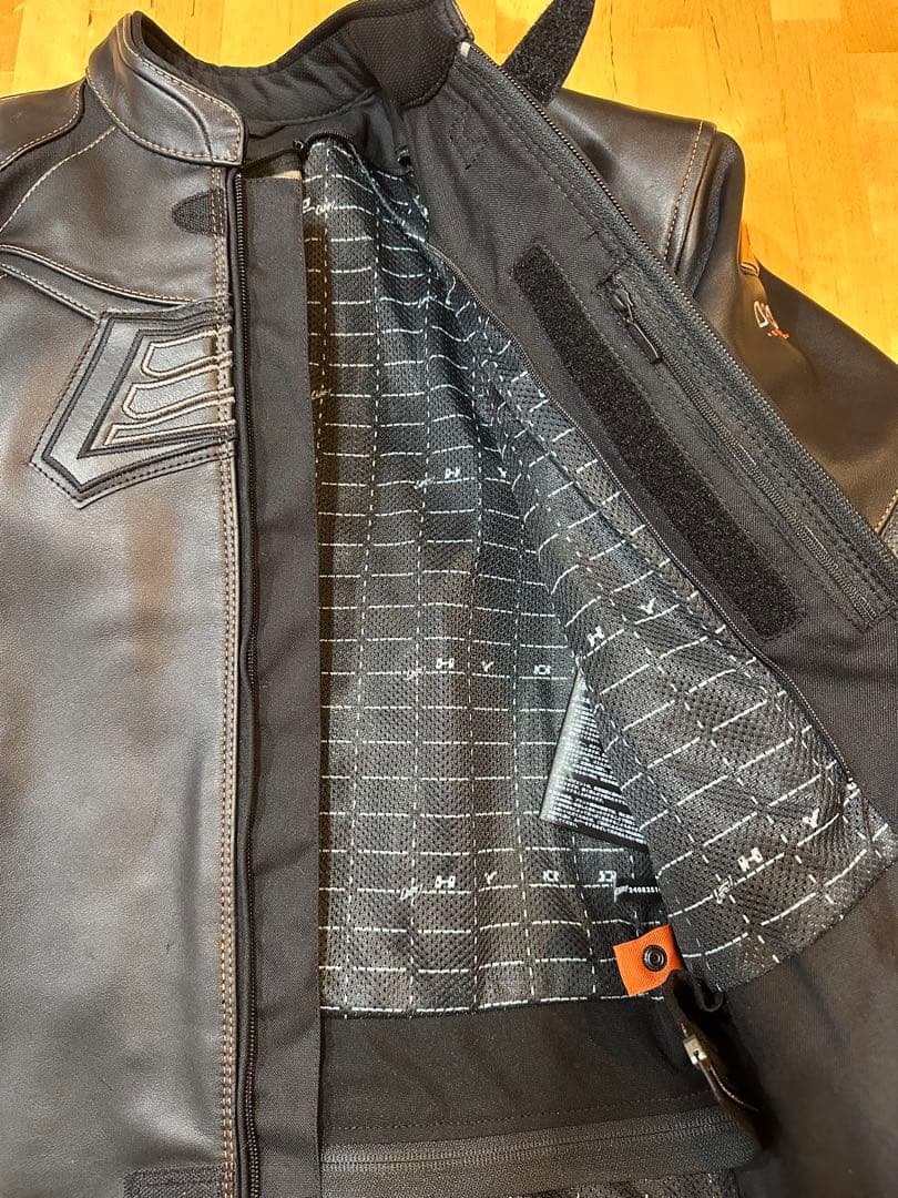 ケ*ン様 【新品未使用】HYOD 秋冬レザージャケット MINERVA 黒（M）