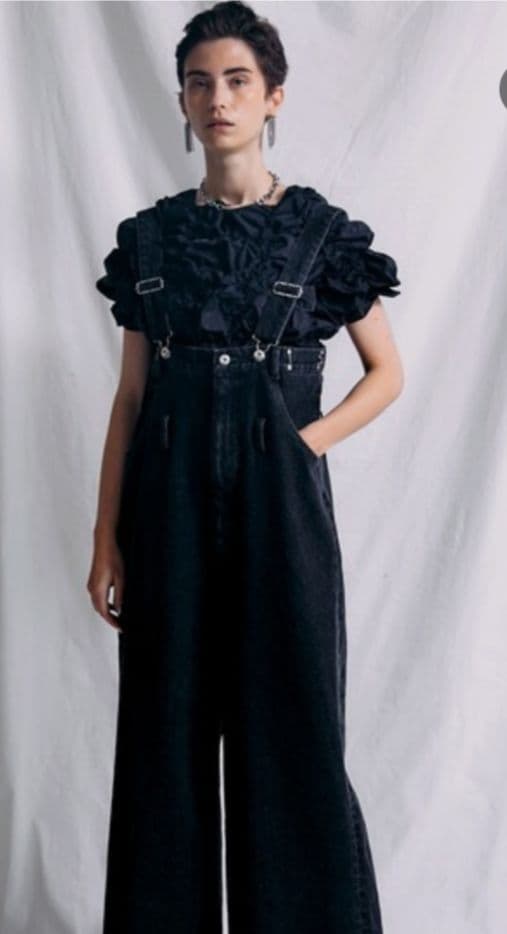 PRANK PROJECTオーバーウエスト2WAYサロペット　BLACK