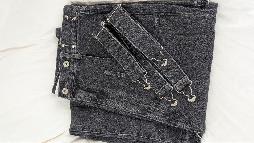 PRANK PROJECTオーバーウエスト2WAYサロペット　BLACK