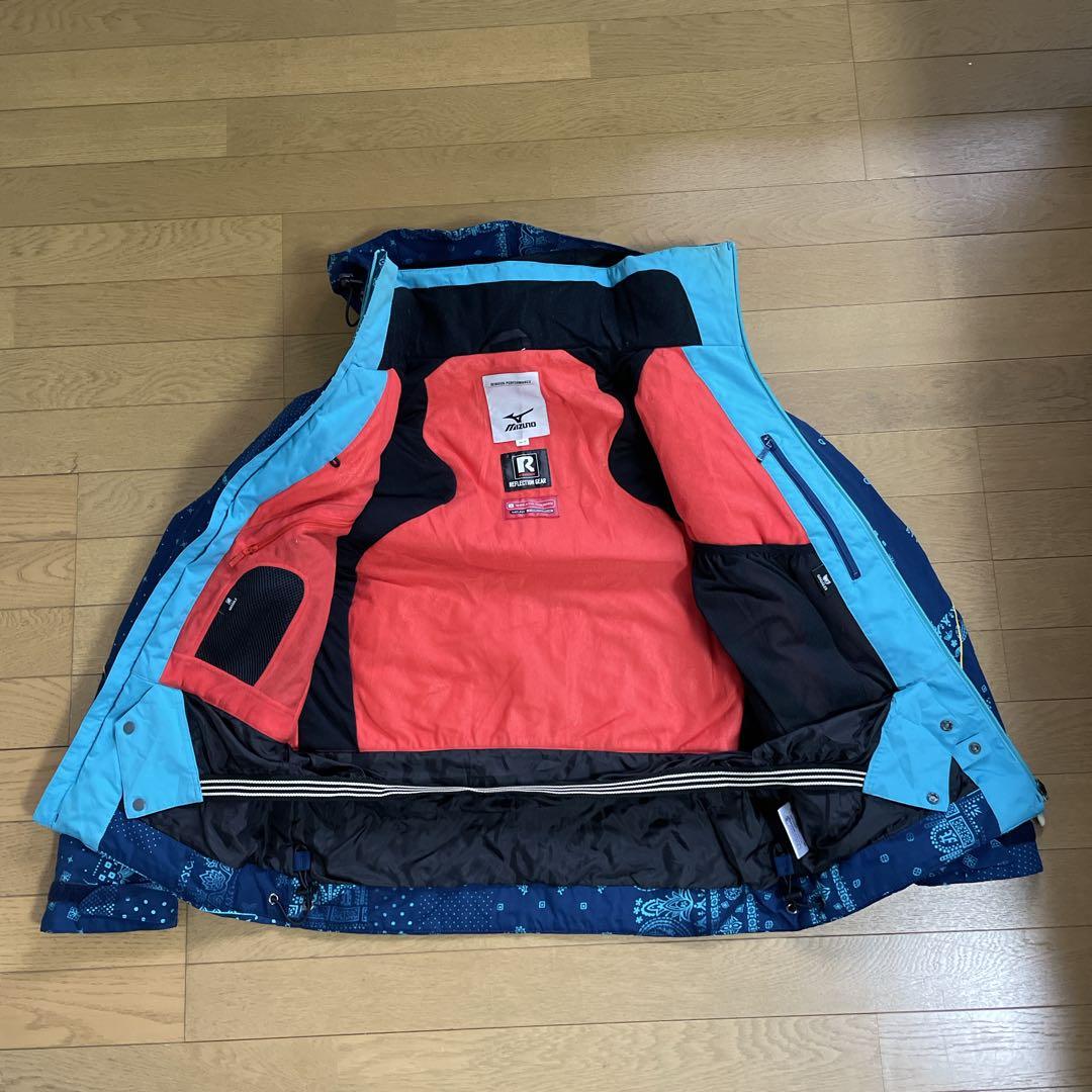 ミズノ MIZUNO スキーウェア 上下セット デモモデル 中古　サイズM