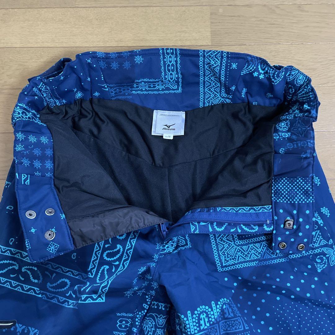 ミズノ MIZUNO スキーウェア 上下セット デモモデル 中古　サイズM