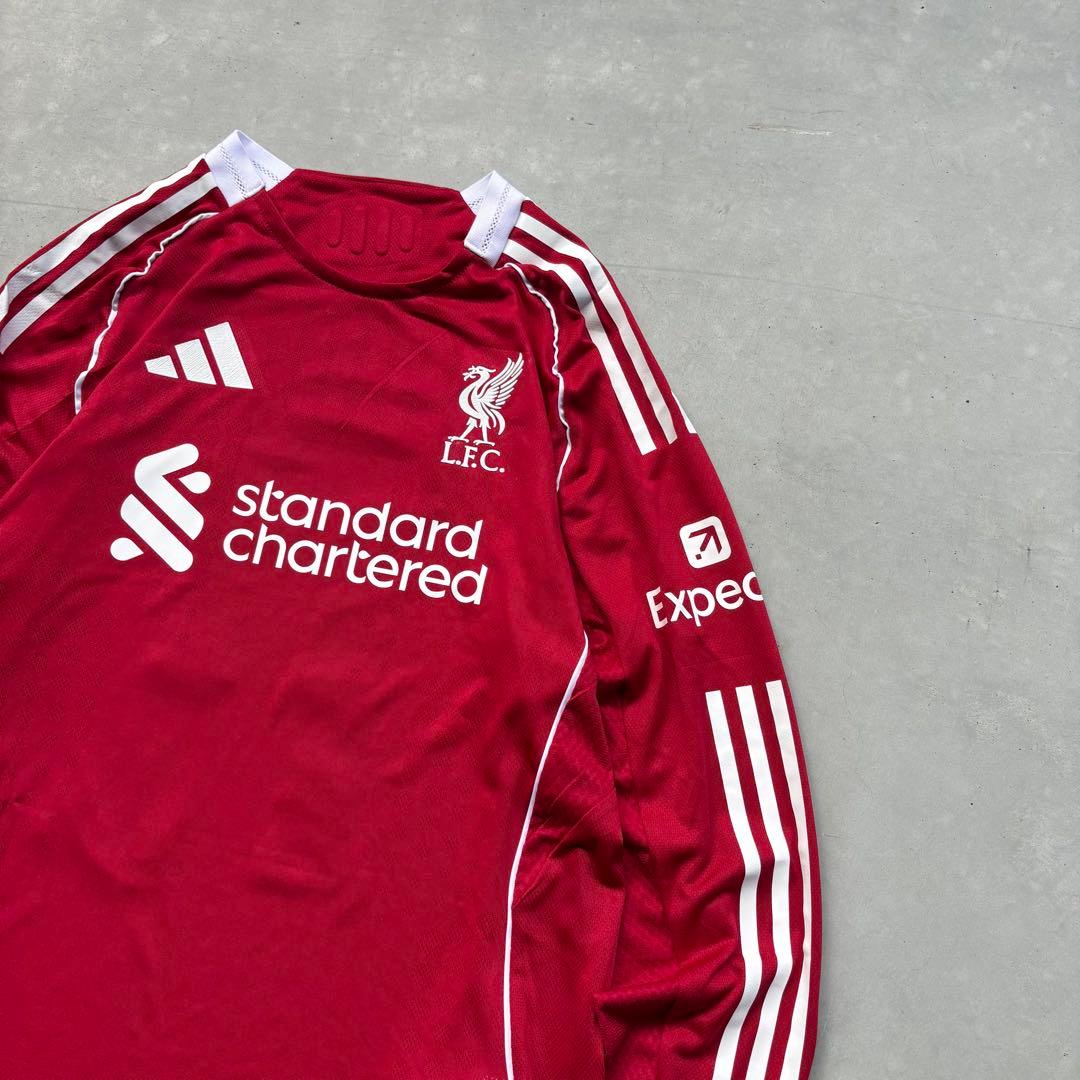 25/26 リヴァプール　モハメドサラー　アディダス　長袖ユニホーム　正規品