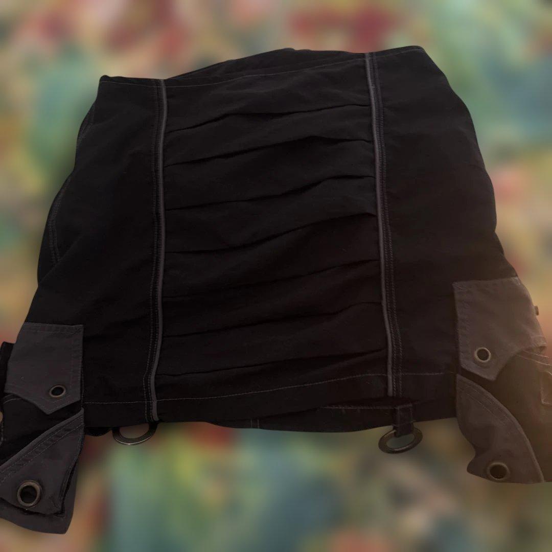 【SHAMAN Electro】サイバー ミニスカート レイヴ　y2k