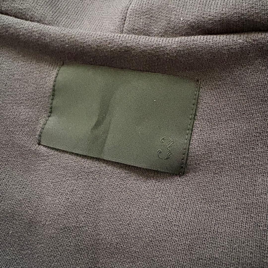 コグザビッグスモーク　ビッグフードパーカー　タックスリーブスウェット