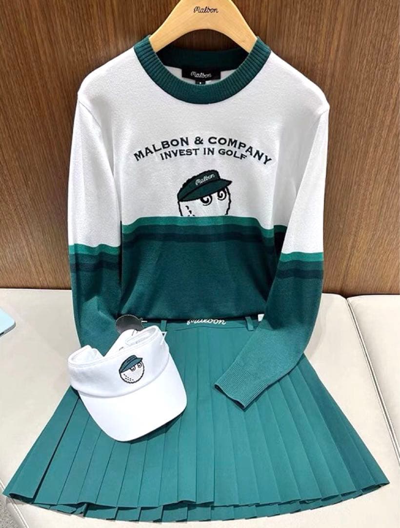 新品未使用 ゴルフ malbon マルボン レディース セーター Mサイズ