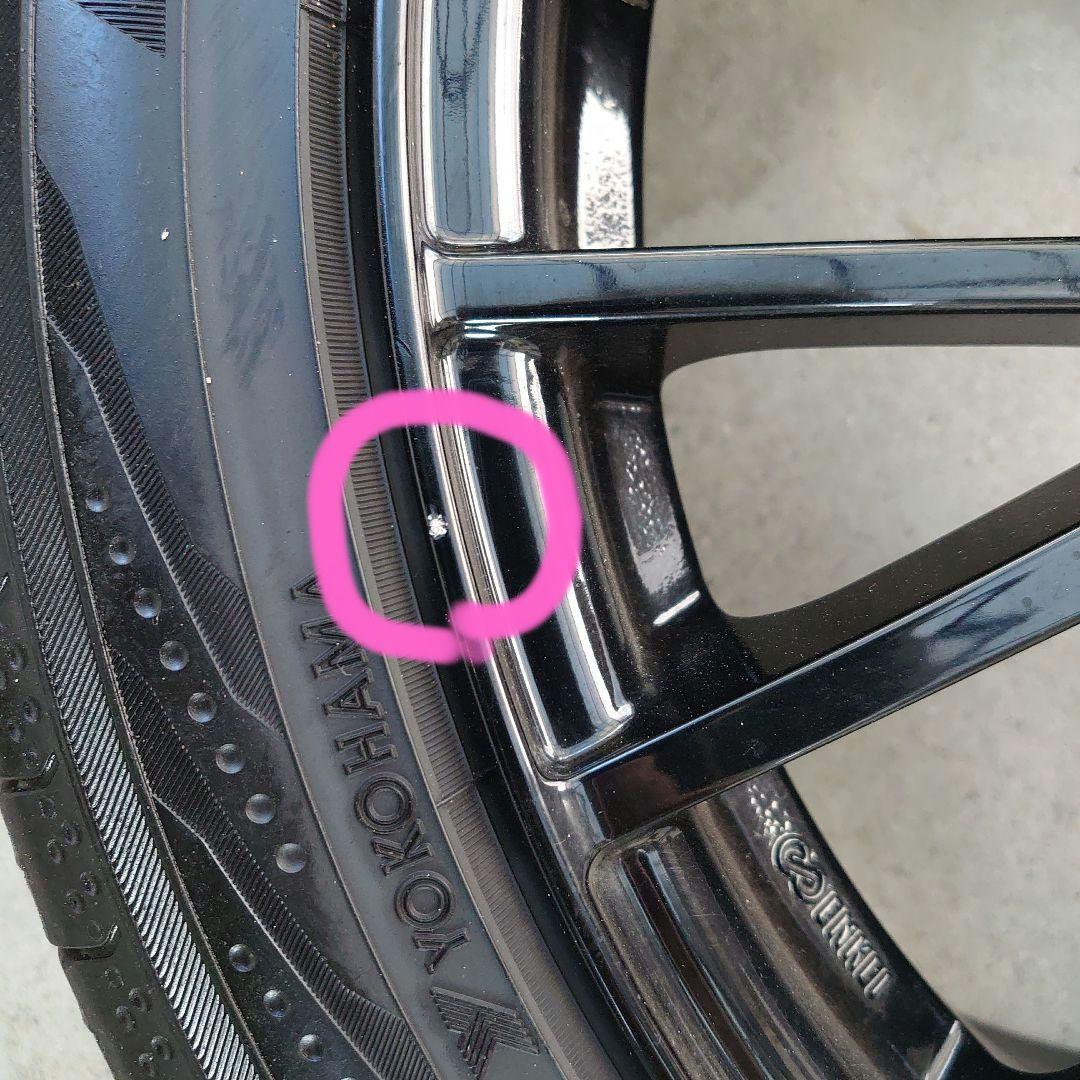 ヨコハマ 215/45R18 ノアヴォクシー ENKEI18ブラックホイール