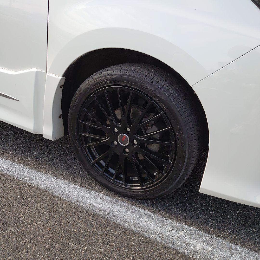 ヨコハマ 215/45R18 ノアヴォクシー ENKEI18ブラックホイール
