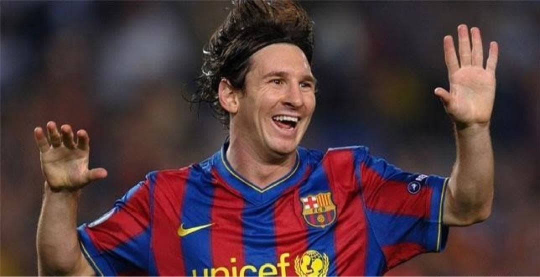 メッシ　直筆サインユニフォーム　バルセロナ　2009年　ICONS 証明書付き