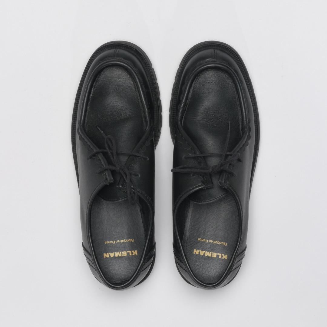 KLEMAN PADRE チロリアンシューズ 黒 サイズ42