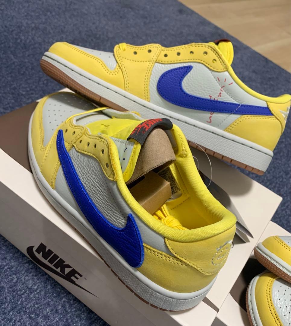 その他 Nike TD Air Jordan 1 Low OG \"Canary\"16.0