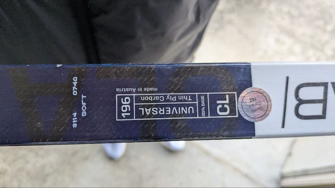 サロモン クロスカントリースキー　クラシカル用　196センチ