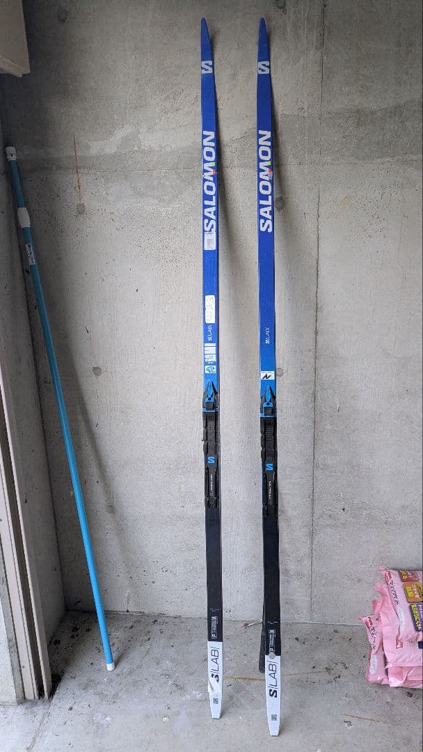 サロモン クロスカントリースキー　クラシカル用　196センチ