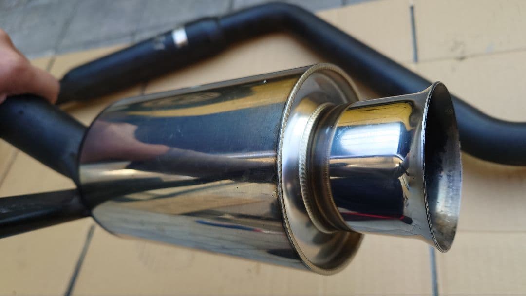 マイティボーイ　マフラー　5ZIGEN CAL RACINGコラボ商品