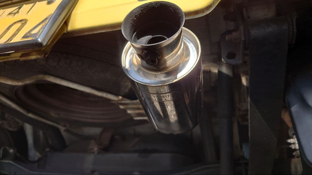 マイティボーイ　マフラー　5ZIGEN CAL RACINGコラボ商品