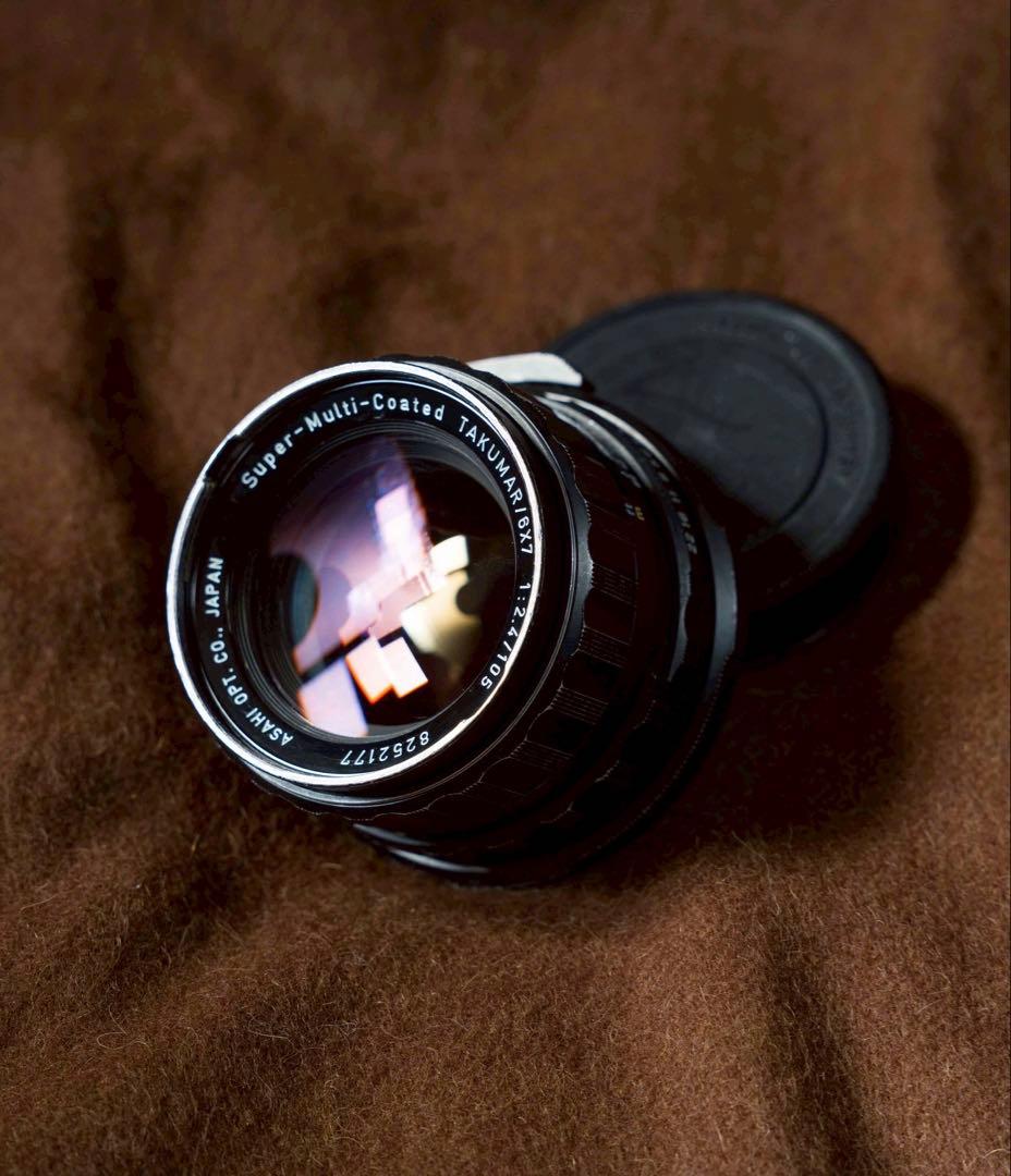 フィルムカメラ PENTAX SMC TAKUMAR 6x7 105mm F2.4
