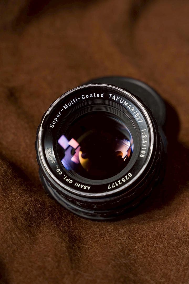 フィルムカメラ PENTAX SMC TAKUMAR 6x7 105mm F2.4