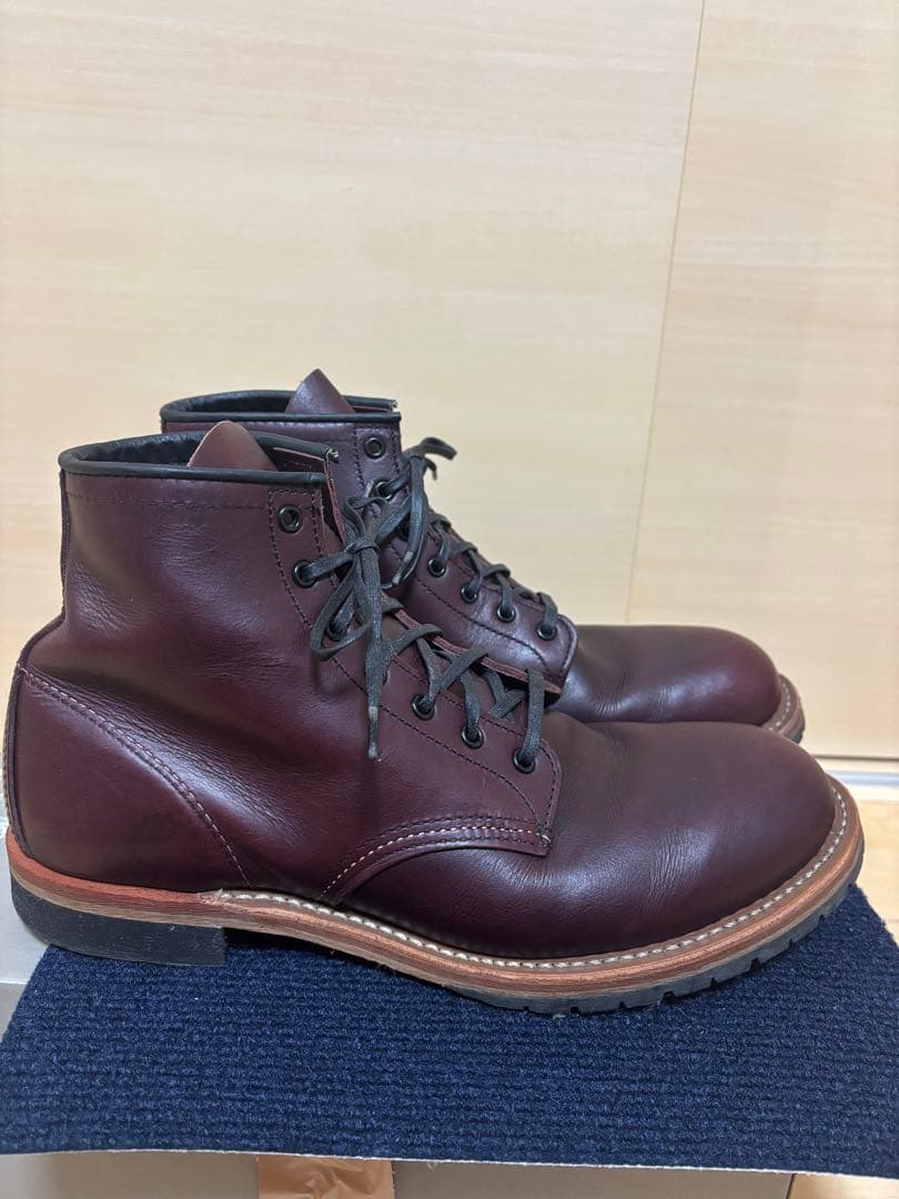 美品レッドウイング　9011ブラックチェリー27.5D