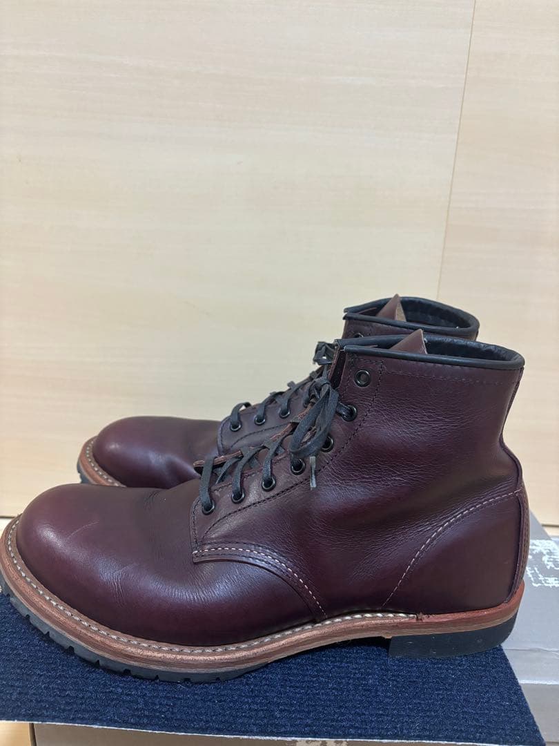 美品レッドウイング　9011ブラックチェリー27.5D