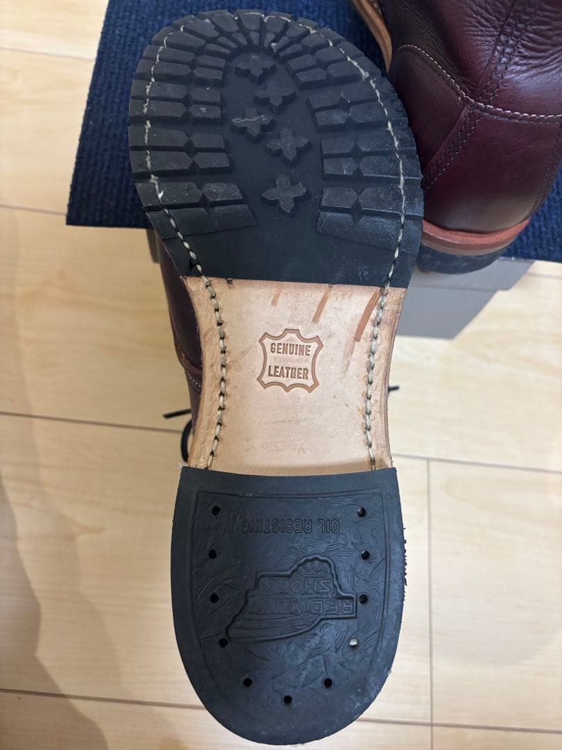 美品レッドウイング　9011ブラックチェリー27.5D