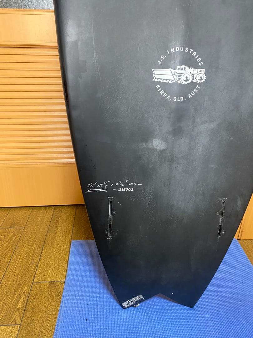サーフィン・ボディボード JS Black Baron 5'5, 27.5L