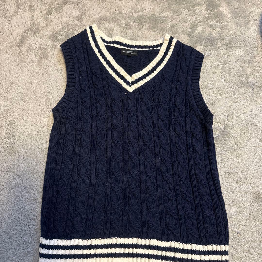 GREEN LABEL RELAXING スーツ 120 ネイビー