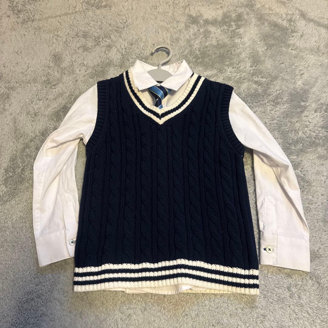 GREEN LABEL RELAXING スーツ 120 ネイビー