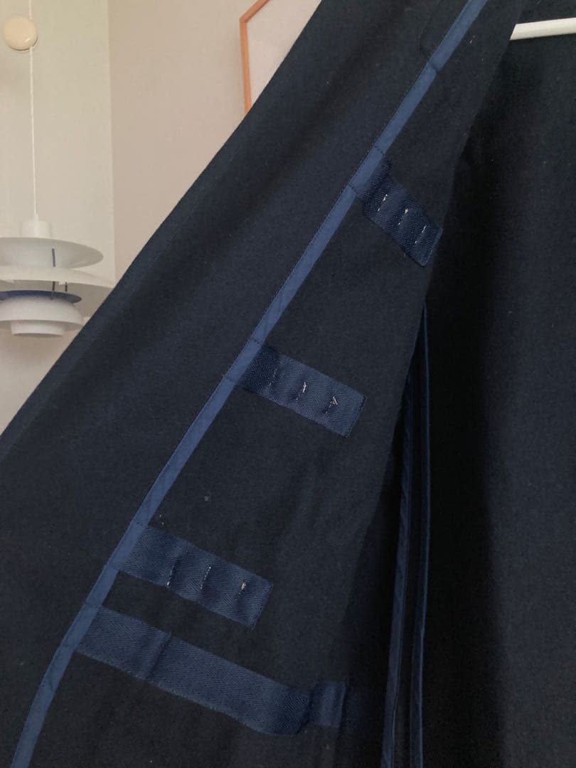 英国製 MONTGOMERY for SHIPS ウールダッフルコート 40 紺