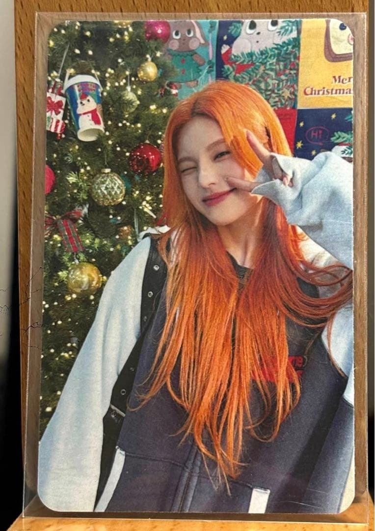 itzy MBC クリスマス サノク 事前収録限定 トレカ イェジ