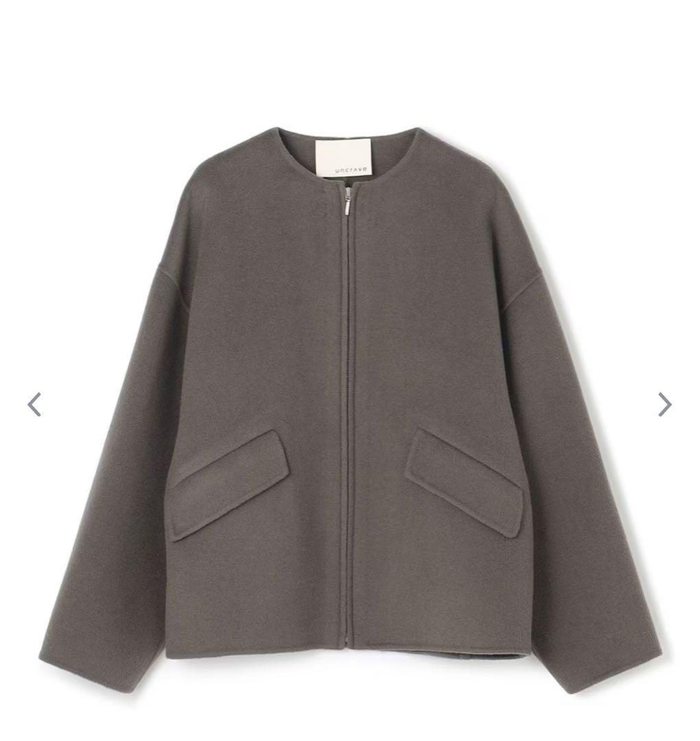 uncrave WEB限定リバージャケット（uncrave WHITE）サイズ1