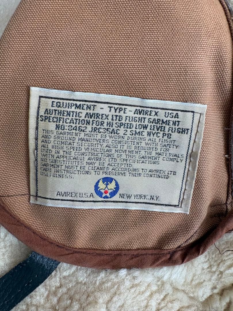 AVIREX B-3 フライトジャケット　サイズ36