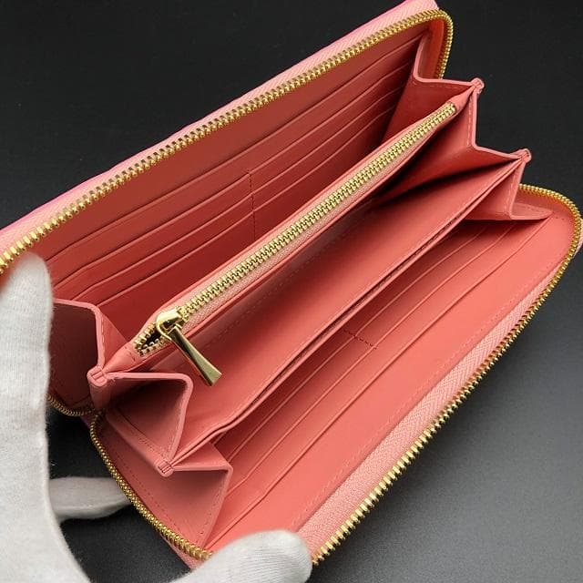 フォロー割適用　本物クロコ・一枚革　シャム　クロコダイル　長財布　PPG8