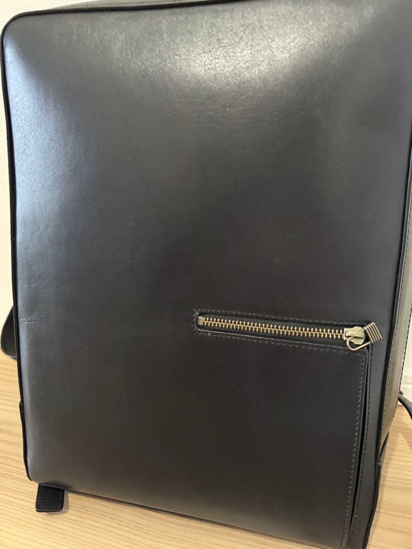 マザーハウス アンティークスクエア バックパック リュック　アンティークブラック