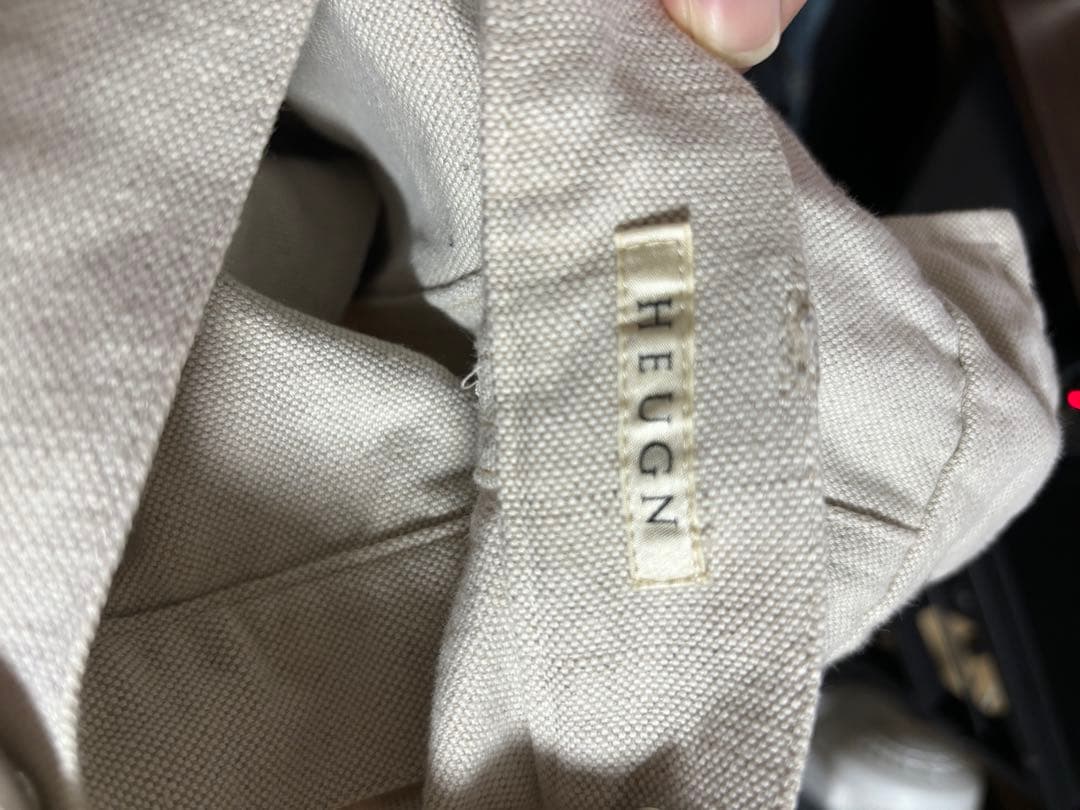 パンツ HEUGN - \"Gordon\" LINEN M43 CARGO TROUSER