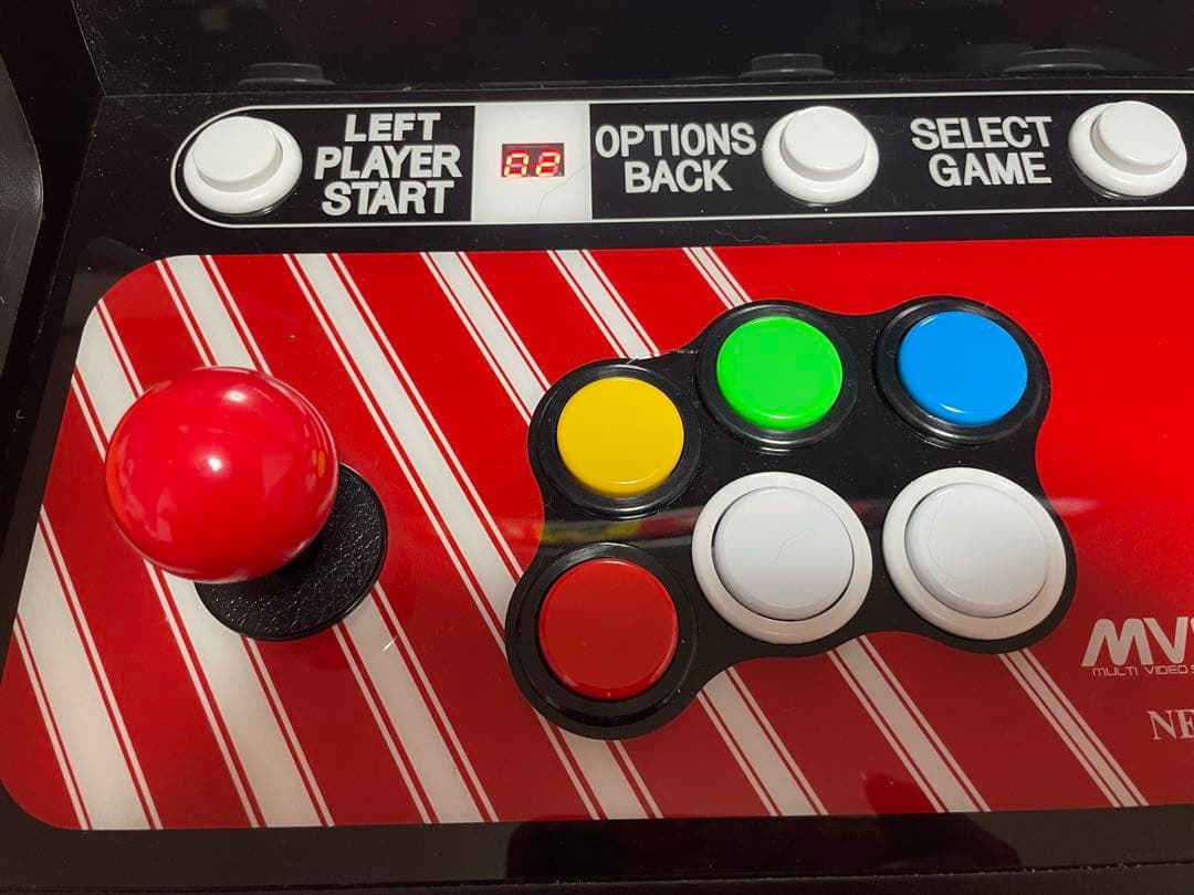 MVSX  ARCADE ネオジオ　レバーボタンカスタム品　家庭用　筐体
