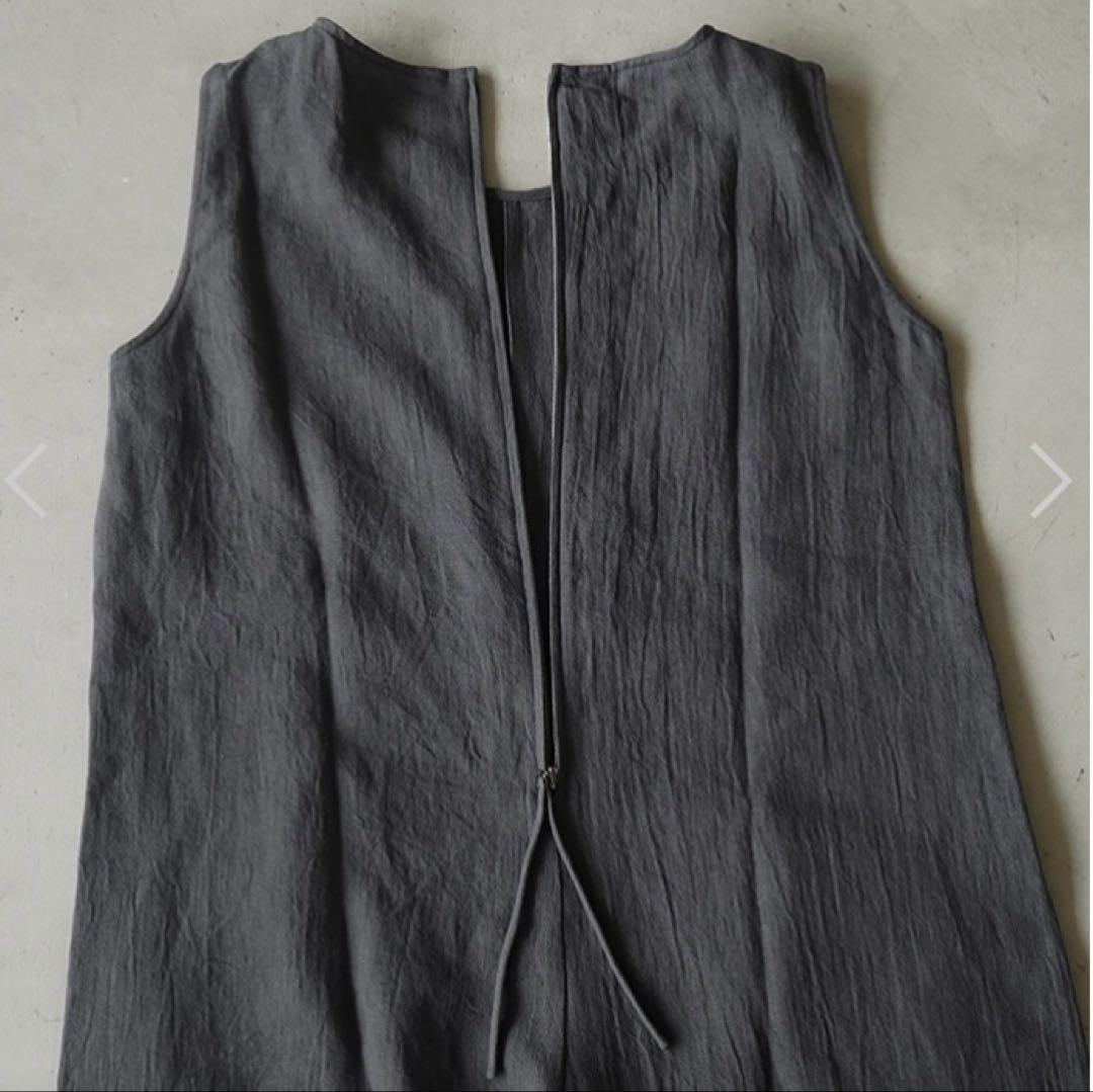 evam eva （エヴァムエヴァ） リネンオールインワン