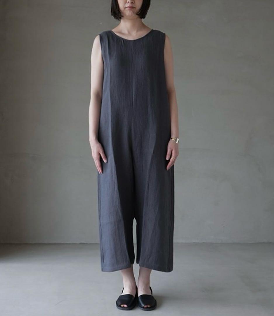 evam eva （エヴァムエヴァ） リネンオールインワン