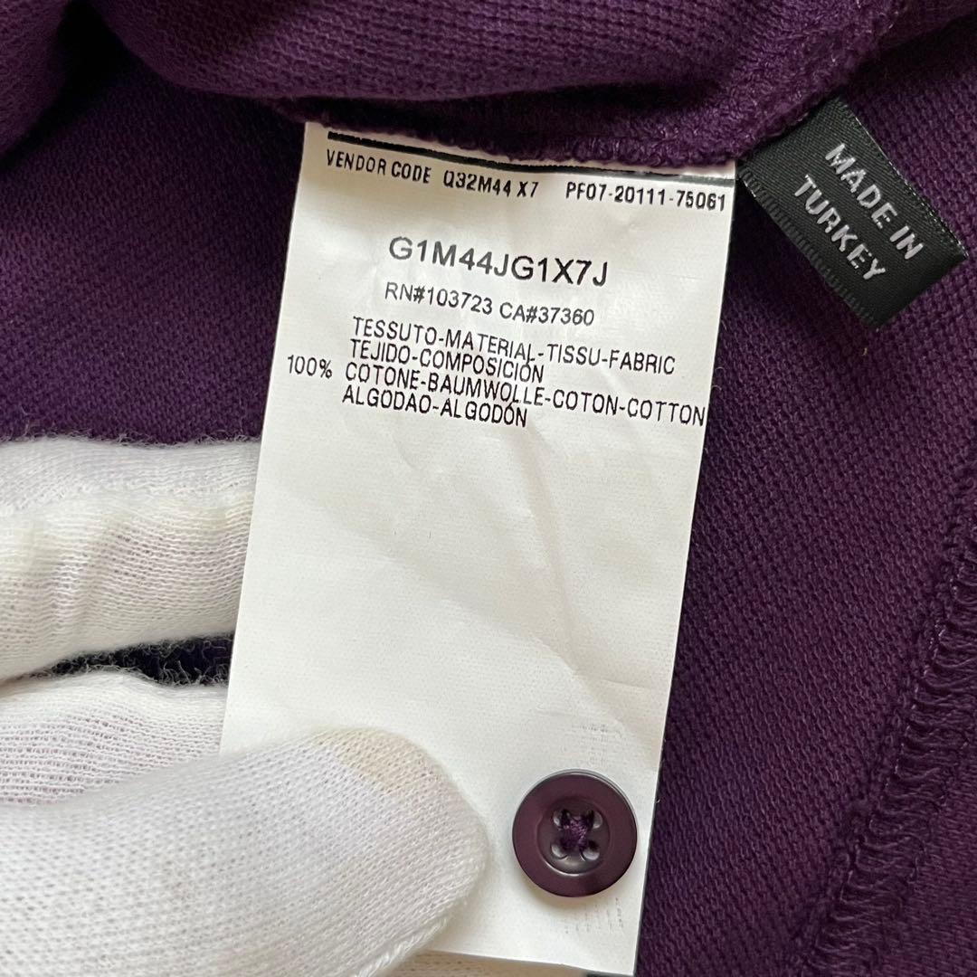 【タマ】エンポリオアルマーニ ポロシャツ 半袖サイズL 変形デザイン