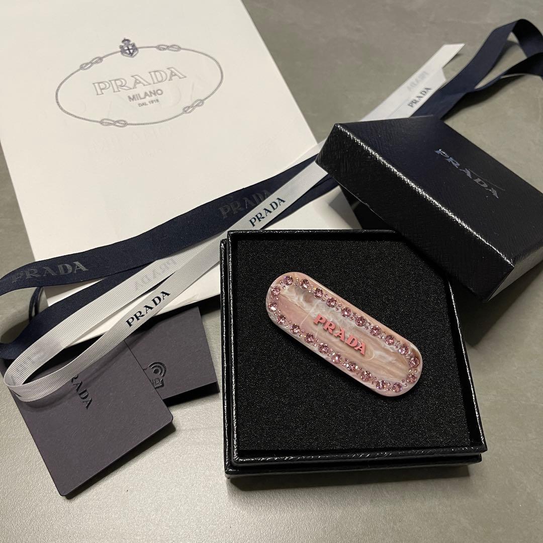 プラダ ヘアピン バレッタ PRADA