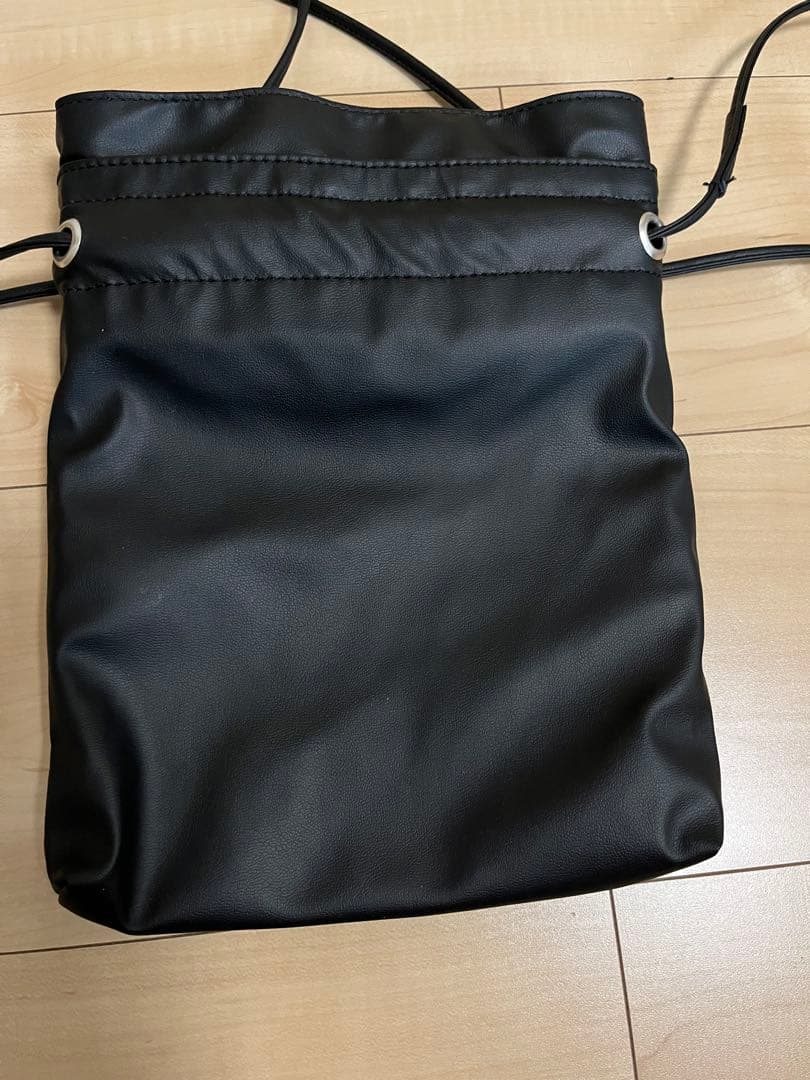 beautiful people ビューティフルピープル ショルダー巾着バッグ