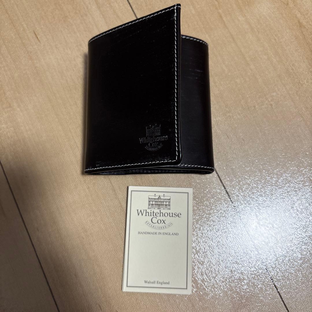 【未使用品】Whitehouse Cox holiday lineコンパクト財布